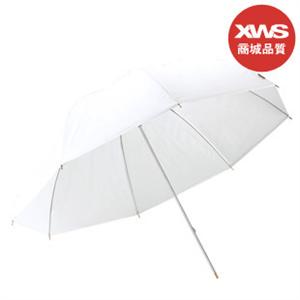 鑫威森 摄影器材/柔光棚/摄影伞 43寸白色透光柔光伞 反光伞 zlx