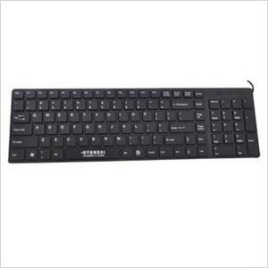 现代 HY-K600 超薄键盘 USB键盘 巧克力键盘