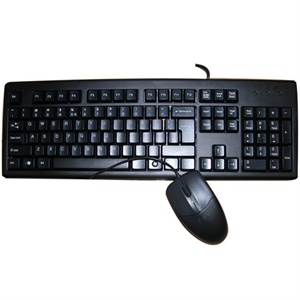 【当当销售配送】双飞燕 A4Tech KK-5520有线键鼠套装(PS2接口)