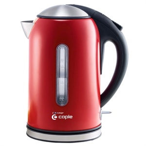 caple/客浦 WK8008A 1.7L中国红不锈钢电热水壶 电水壶 烧水壶