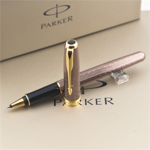 派克 签字笔Parker/派克08卓尔巧克力金夹宝珠笔