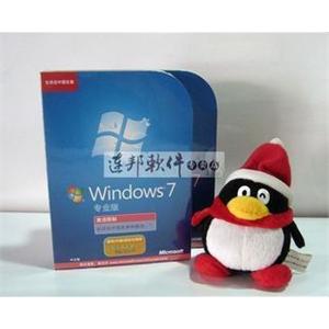微软WIN7/盒装 win7正版/Windows 7 /win 7中文专业版 彩包版