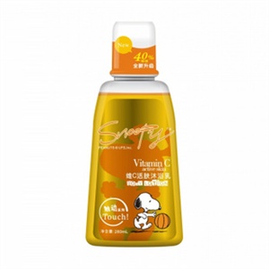 Snoopy/史努比 维C活肤沐浴乳200ML+80ml 维C营养 PH弱酸性8234