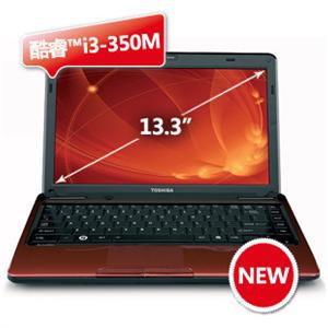 Toshiba/东芝 L600-56R 14寸 双核 红色 笔记本电脑