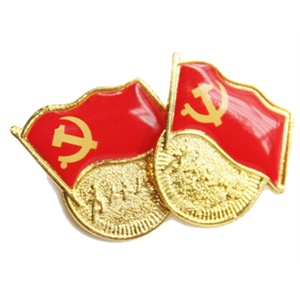 党徽 胸章 共产党党徽 徽章 为人民服务