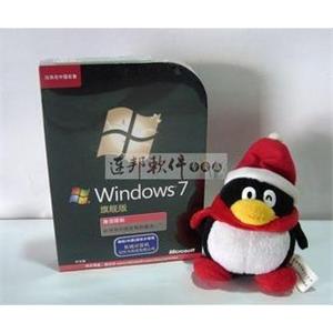 微软WIN7/盒装 win7正版/Windows 7/ win 7中文旗舰版 彩包版