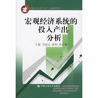 宏观经济系统的投入产出分析