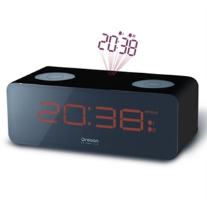 欧西亚 带收音机投影时间显示器 RRA320PN-B 玛瑙黑全新上市