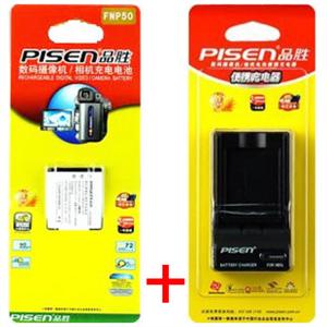 品胜NP50电池+充电器 F550EXR/F305EXR/F605 F75/F85 富士NP-50
