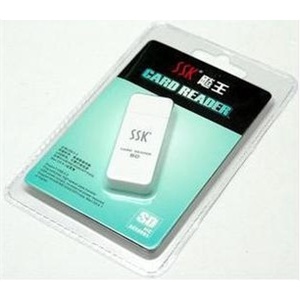 SSK飚王 SCRS054 闪灵SD/2.0 读卡器 采用新一代高速芯片