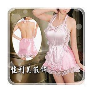 性感情趣内衣 游戏制服 性感女佣装 系脖露背 QQQ10