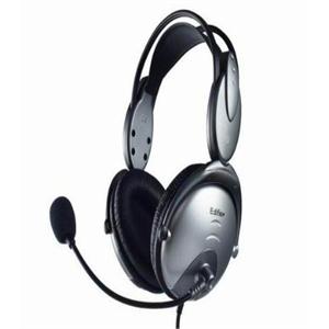 漫步者 K560 漫步者多媒体耳机强劲低音 头戴式带麦克风