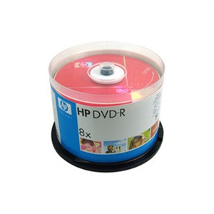 惠普HP DVD+R/DVD-R 刻录光盘 16X 50片装