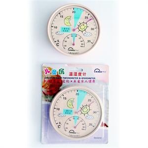 明高 婴儿房温湿度计 TH101A 粉色 蓝色