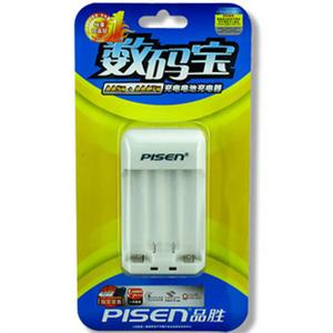 5号/7号镍氢电池AA/AAA座充 品胜数码宝充电器 可查真伪