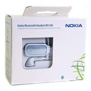 诺基亚 NOKIA BH-106 BH106 蓝牙耳机 衣夹式 盒装