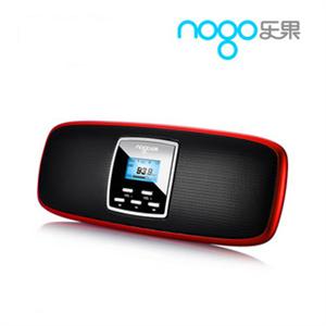 NOGO 乐果 i30便携音箱 最轻薄插卡音响 FM收音机歌词显示