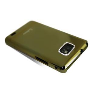 特价！韩国梦工厂 施华洛世奇水晶钻 GALAXY S2 I9100外壳 贵族金