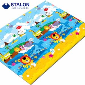 韩国进口环保型 STALON 波比熊畅游海底爬行垫 环保游戏垫/宝宝垫