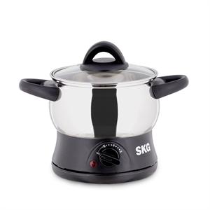 SKG KG105A-090 多功能电煮锅（电火锅） 蒸煮全能 完美煮义