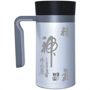 炭宝 炭能量养生杯 竹炭养生杯 竹炭水杯 保温杯TB-B606 白玉