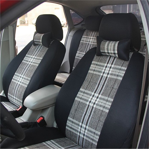 乐标 亚麻汽车座套 比亚迪F0 福莱尔 F6 吉姆尼