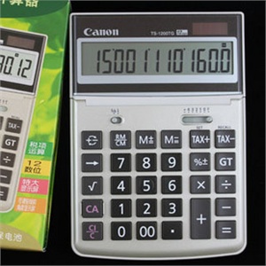 佳能 canon ts 1200tg 计算器 ts1200tg 大号台式 12位数