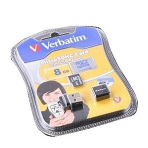 威宝TF(8G) Micro SDHC 8GB Class4 带读卡器 盒装