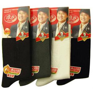 浪莎 开心100男棉袜 袜子1双装 005721