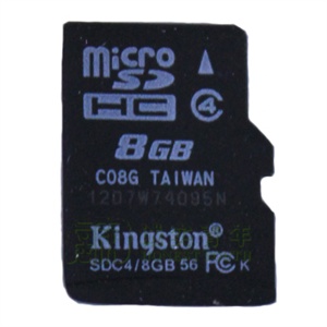 【诚实青年】金士顿（Kingston） 8GB class4 TF（MicroSD）