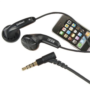 Cogoo/酷戈 iX58 单线控调音耳机/耳麦/耳塞 适用HTC Iphone手机