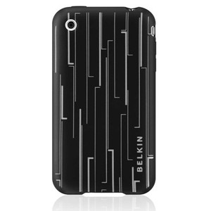 贝尔金 iPhone 3G/3Gs激光图纹硅胶套(移位线条)