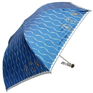 2011新款天堂伞3351E曼妙人生三折铅笔伞晴雨伞防晒伞