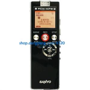 专业录音笔-sanyo三洋 ICR-PS501RM,可扩卡!专业3麦克PCM线性录音