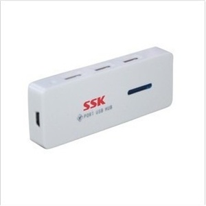 飚王\SSK 闪灵SHU006 USB HUB 4口USB扩展 USB集线器 可带硬盘