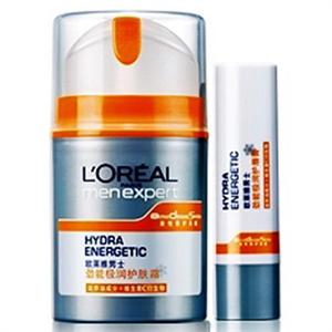 L'OREAL PARIS 巴黎欧莱雅男士劲能极润护肤霜50ml+男士劲能极润护唇膏3.5g