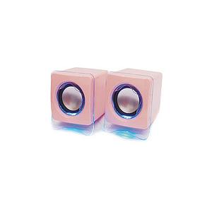 听雨者 BS-108C 电脑音箱 usb电脑小音箱 炫彩蓝光