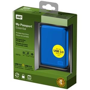 西部数据WD MyPassport系列2.5英寸USB3.0移动硬盘 500G 500GB
