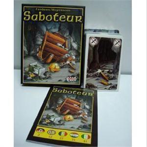 桌面游戏 矮人矿工 矮人矿坑 Saboteur 有中文说明书