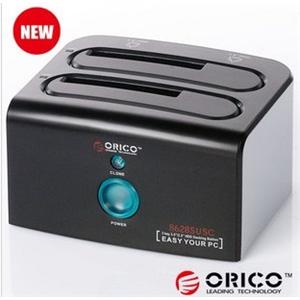 orico 8628susj 双硬盘座 usb+esata接口 通吃2.5/3.5寸串口硬盘