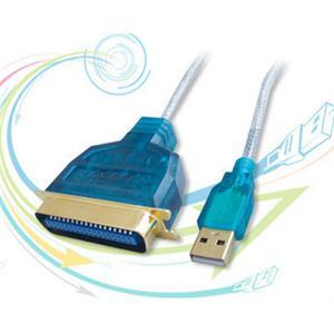 帝特DT-5004 USB转打印机线 USB转1284线 镀金的USB A型接口