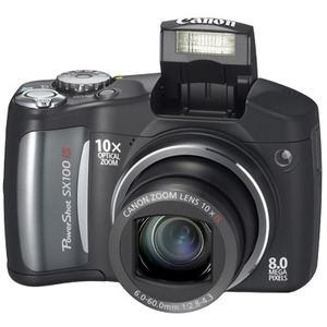 佳能 SX100 IS 10倍光学变焦 机身防抖 数码相机