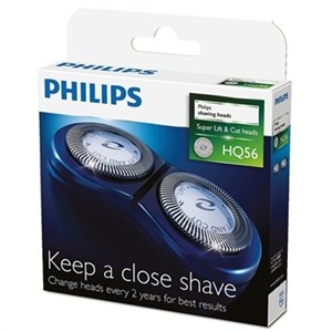 飞利浦（Philips）HQ56 剃须刀头（双刀头包装）荷兰进口