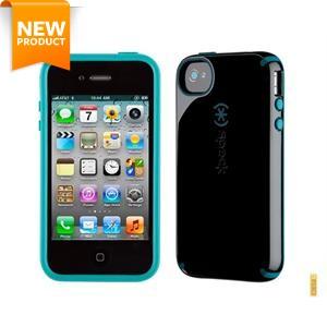 新款！嗜血判官Speck CandyShell iPhone 4S 4糖果 保护壳 黑镶蓝