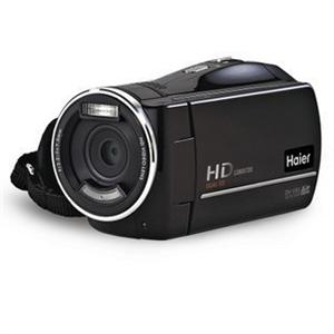 Haier/海尔数码摄像机DV-V90 支持锂电干电/精彩无极限/双SD卡槽