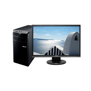 华硕 CM6730 i3-2100,2GB,1TB,DVDRW,1000M网卡,19寸宽屏