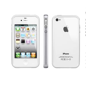 SGP iPhone 4 4S Neo Hybrid EX 2代 边框 保护套 手机套 银色
