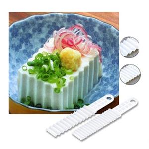 我顶 日式家居SANADA波浪形豆腐刀（2件套）