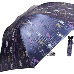 2012年新款 天堂伞 防紫外线 防晒 晴雨伞 3323E小兔乖乖 6号蓝