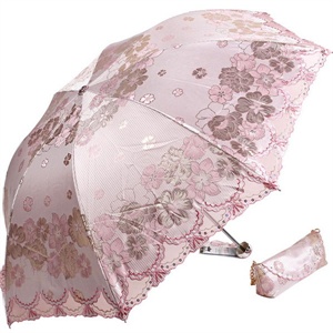 2012年新款 天堂伞 防紫外线 防晒 晴雨伞 3390E幽兰袭香 8号粉